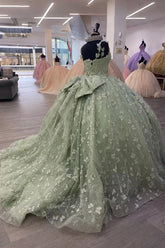 Jessica | Discover the Ultimate Sage Green Quince Dress - Timeless Elegance! - Sage - PromDressClub